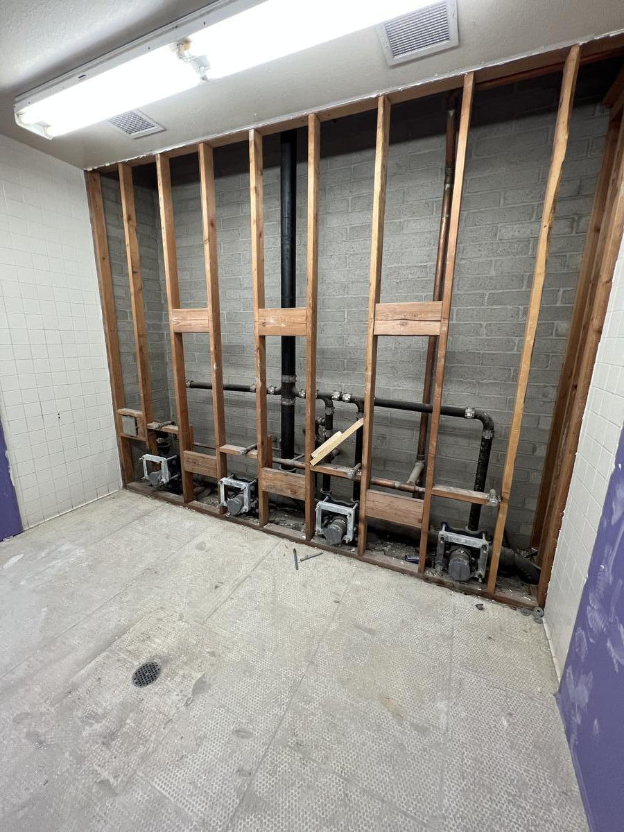 Commercial Bathroom Demo