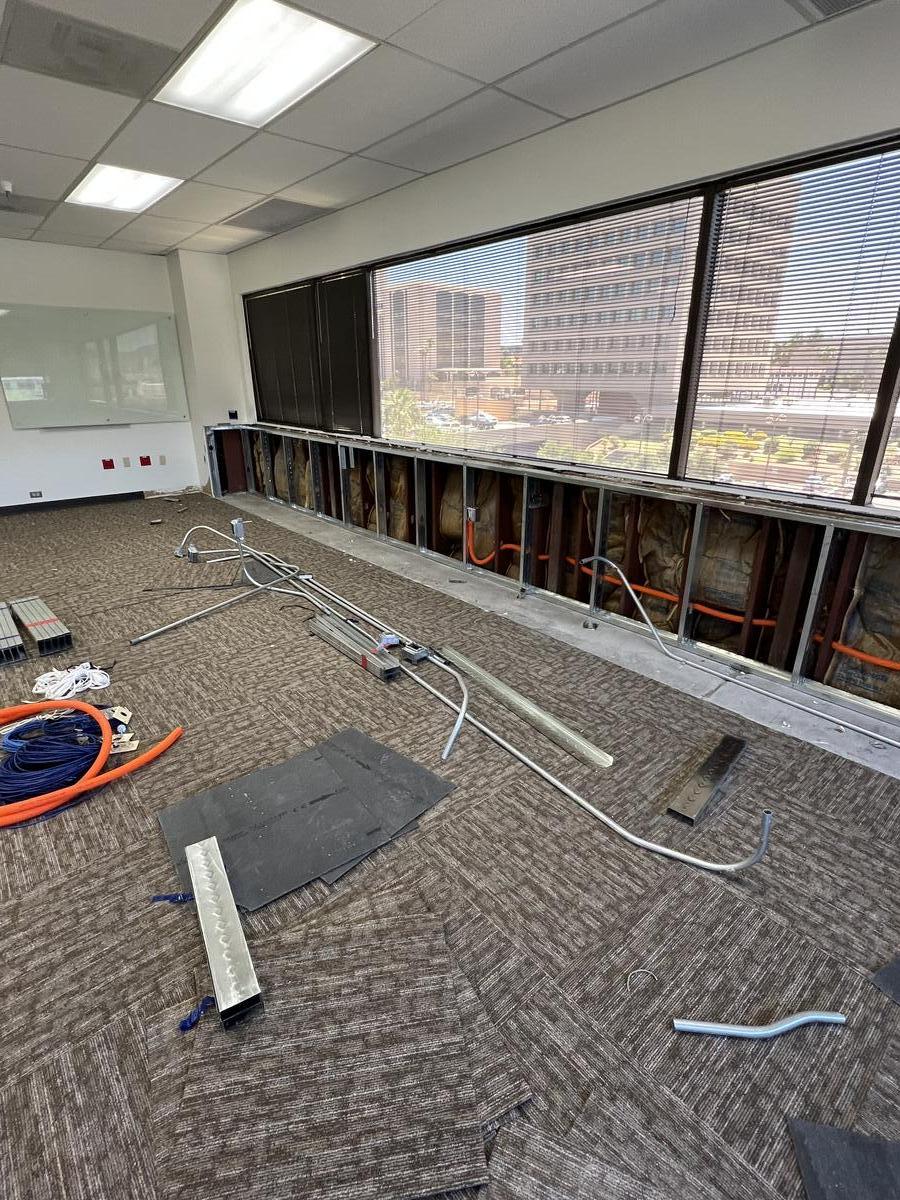 Commercial Office Metal Framing