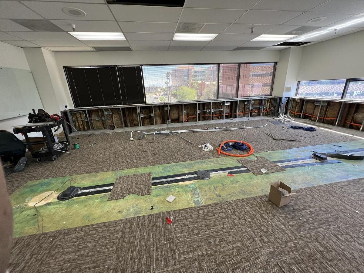 Large Commercial Space Framing