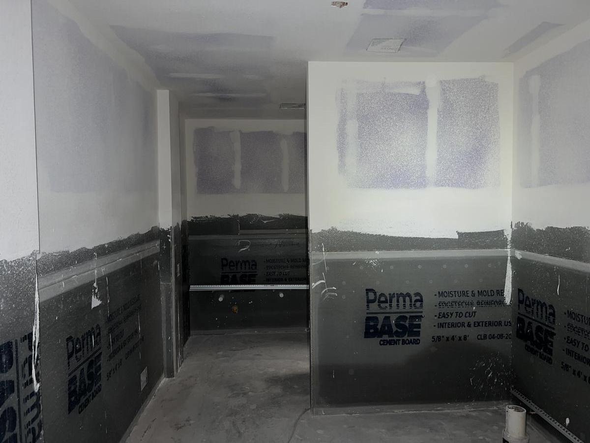 Cement Board Bathroom Prep
